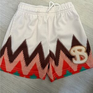 Stylish Kids Zigzag Pattern Shorts